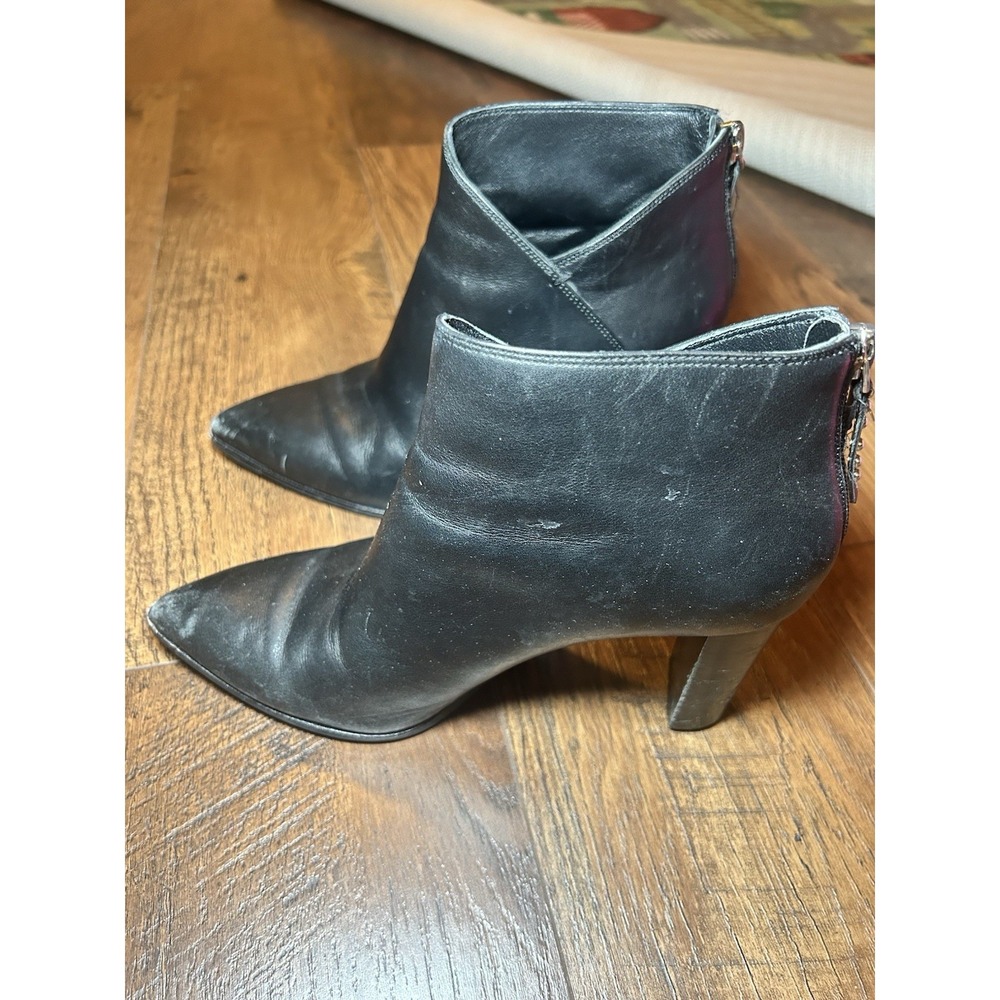 Paige‎ Kenna Leather Booties Black Size 7